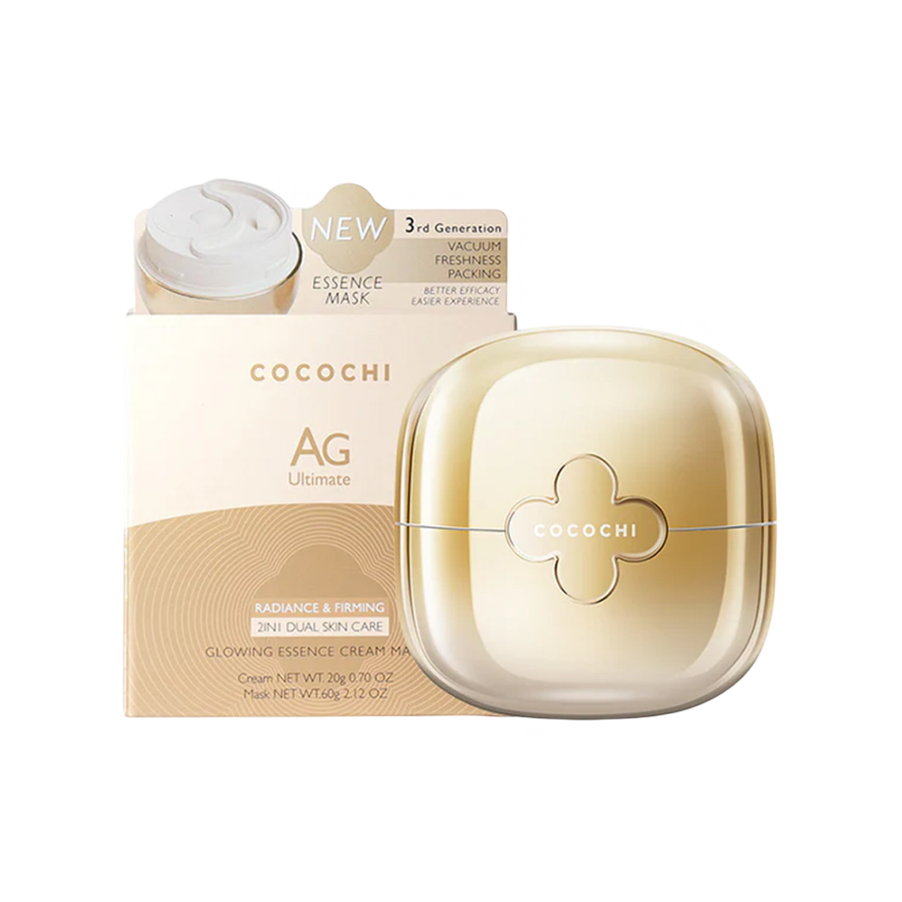 ココチ AG グローイング エッセンス クリーム マスク – COCOCHI ココチ AG グローイング エッセンス クリーム マスク – COCOCHI
